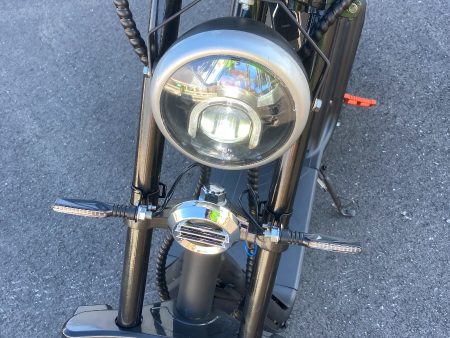 Harley bike CityCoco Big Boss med kraftig 2000W motor golfbag holder