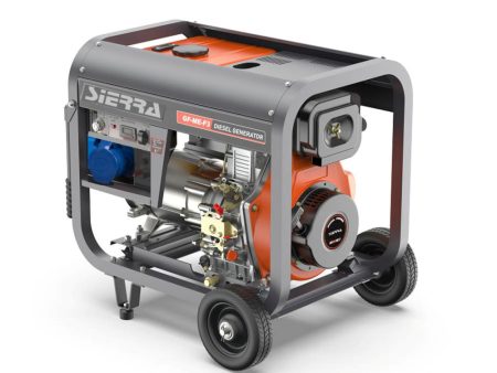 Sierra Dieselaggregat 7500 Watt 3 fas. EL-start. NYHET 2026 MOD.
