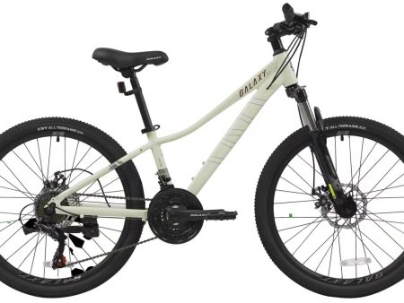 Galaxy 24" MTB jentesykkel 21 gir Beige