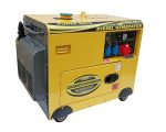 Power Mate 6700 strømaggregat diesel 1&3 fase 230V