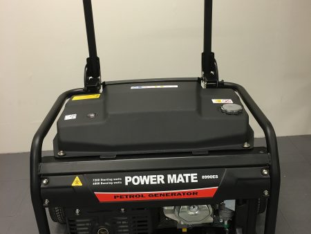 Power Mate 8990ES Black Line bensinaggregat 400V 3 fase og 1 fase 230V