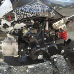 110cc halvautomat motorcrosser elstart