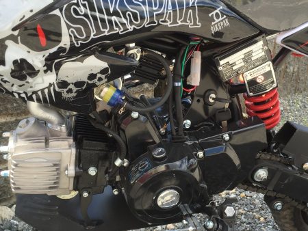 110cc halvautomat motorcrosser elstart