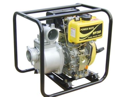Power Mate dieseldrevet vannpumpe 8 hk