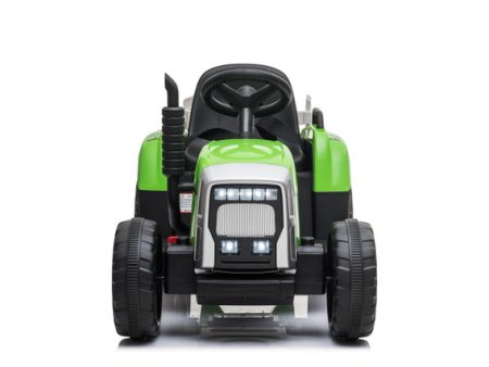 Elektrisk traktor for barn gummihjul 12v fjernkontroll