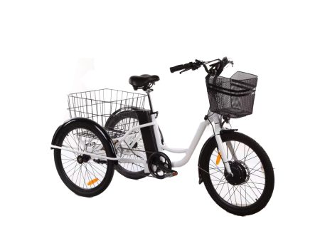 Polar Nova elektrisk trehjulssykkel 500W smale hjul