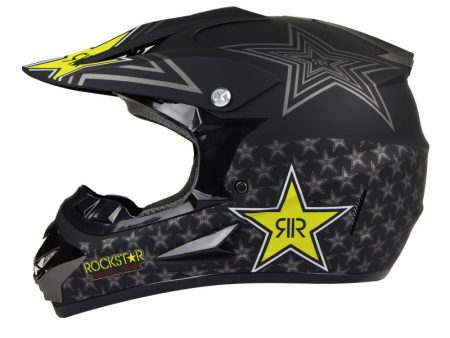 Hjelm Rockstar Sort Str S
