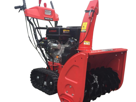 Snowpro snøfreser med belter 15hk